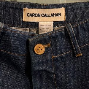 Caron Callahan high waist denim pants